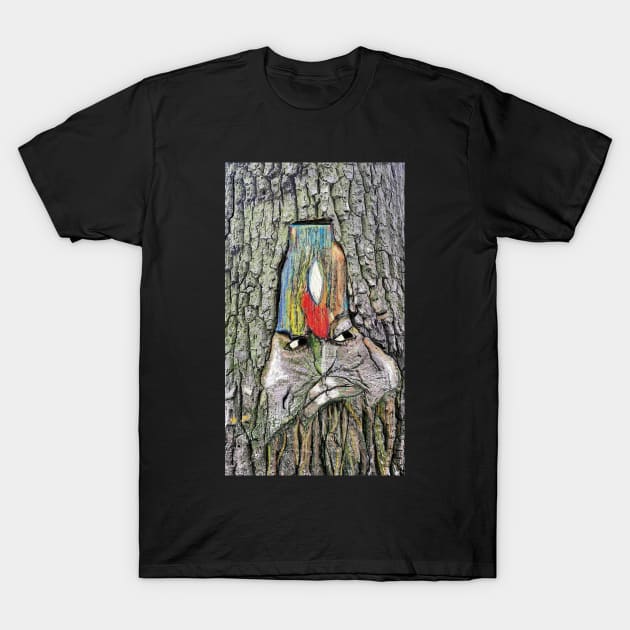 Tree Dweller wearing a Fez T-Shirt by DeniseMorgan